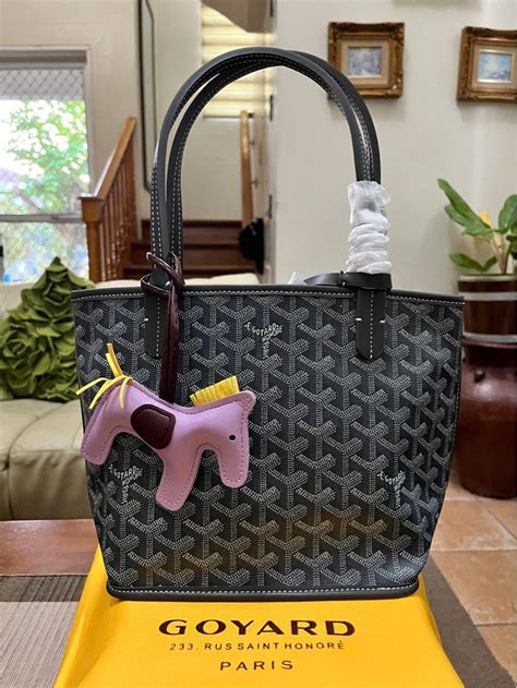 goyard mini anjou grey